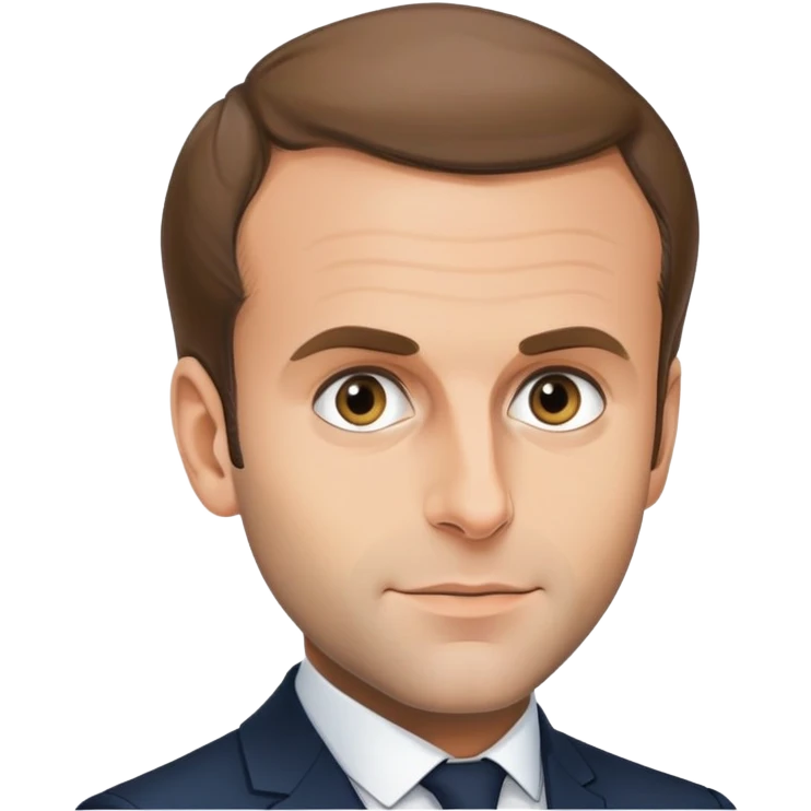 Emanuel Macron emoji