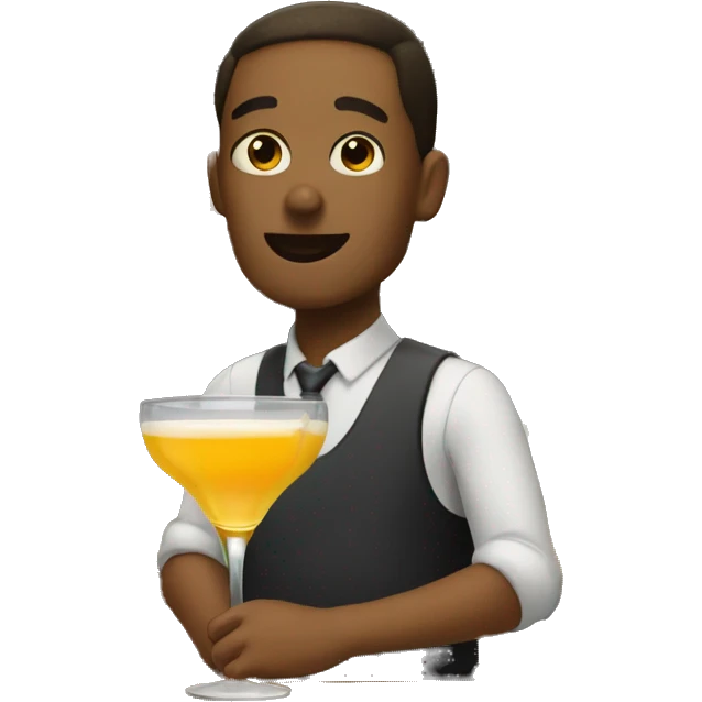 drinks at a bar  emoji
