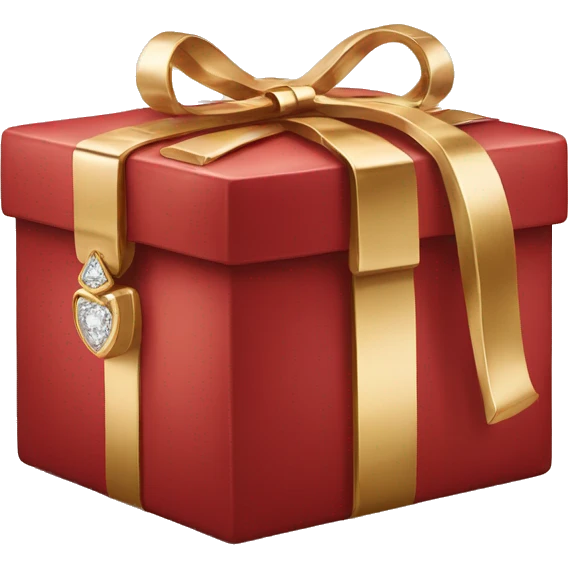 A box from cartier jewelry emoji
