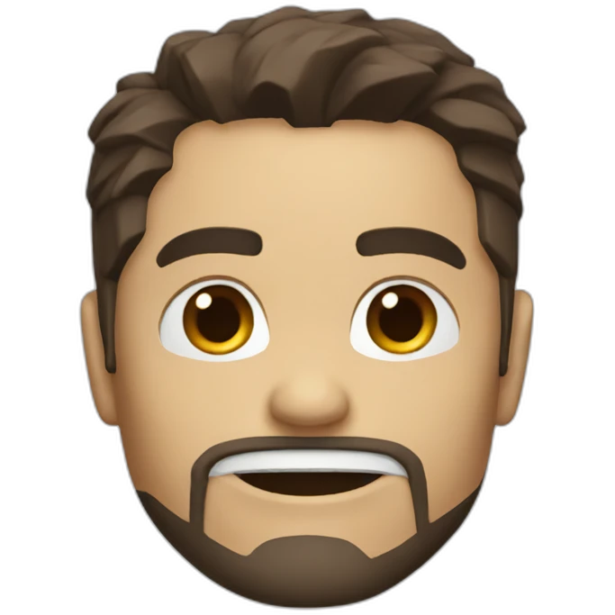 Iron man hero emoji