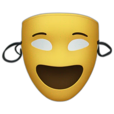 covid mask under the noze emoji