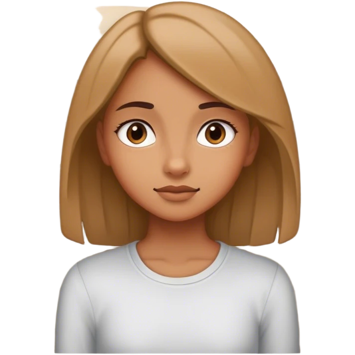 girl leaning against a wall smugly emoji