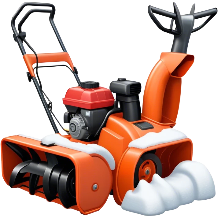 Snow blower emoji
