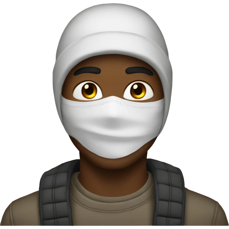 guy with ski mask emoji