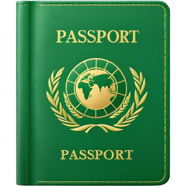 Green Passport emoji