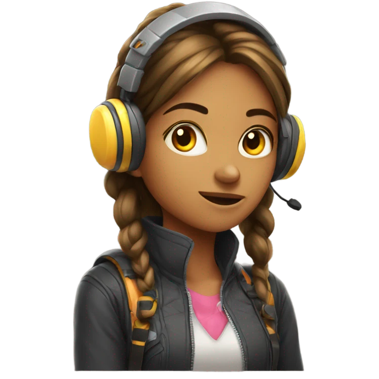 Gamer girl  emoji