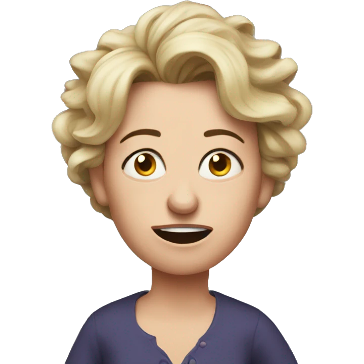 Martha Stuart frazzled emoji