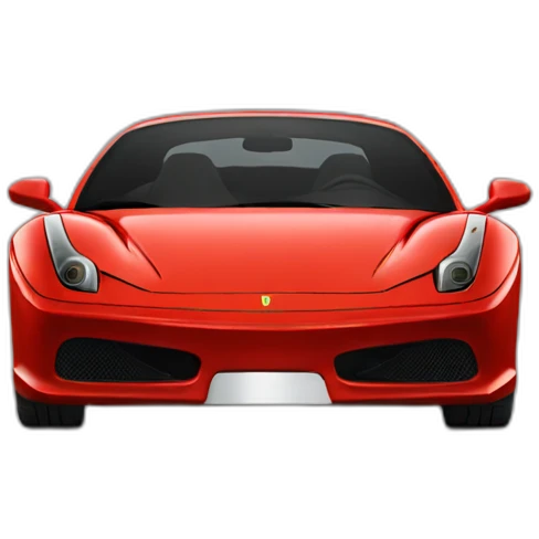 Red Ferrari emoji