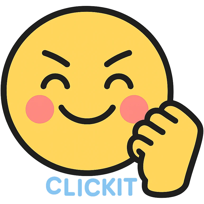 motivational emoji, clean and simple color outline icon emoji