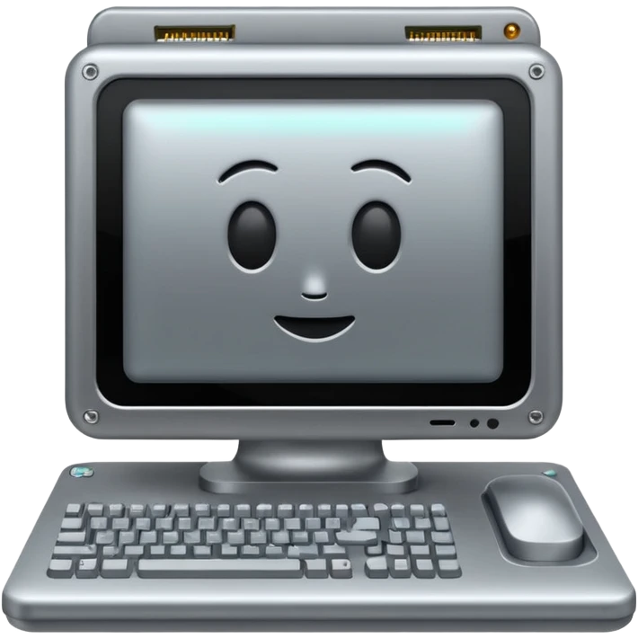 computer with cpu emoji
