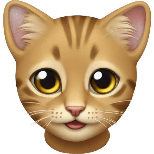 Кошка с елкой  emoji