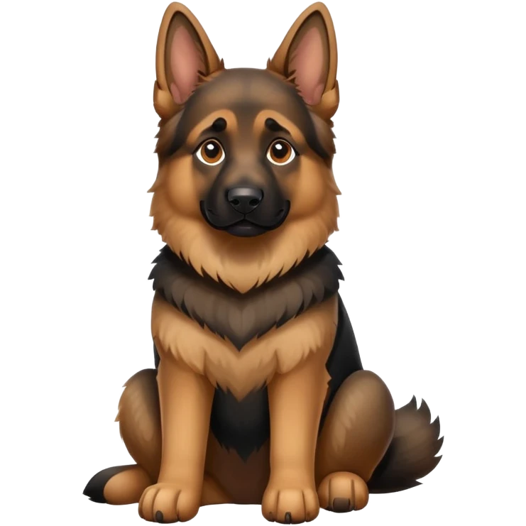 German shepherd oaw emoji