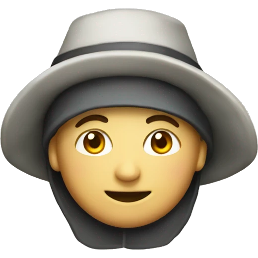pilgrim bonnet emoji