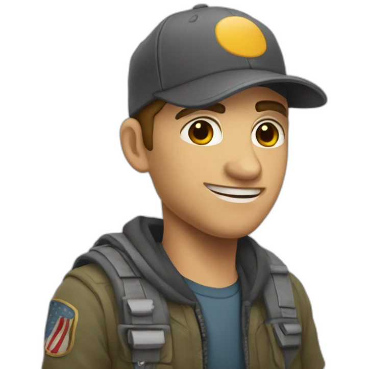 курьер с деньгами emoji