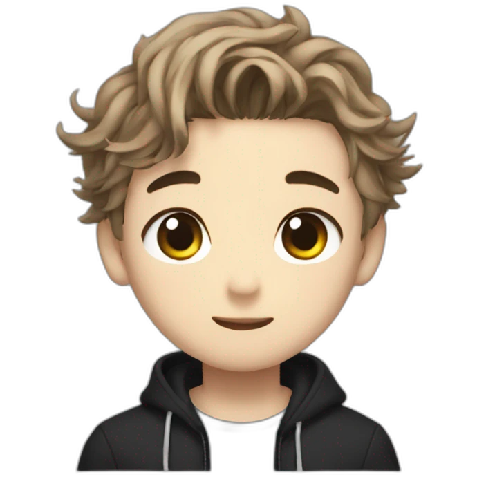 Lee felix from stray kids emoji