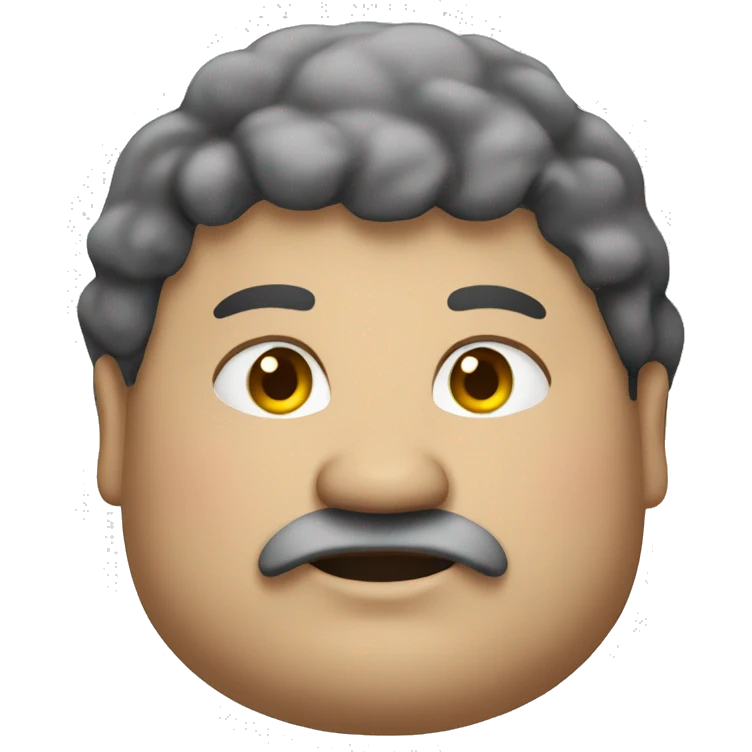 fat man emoji
