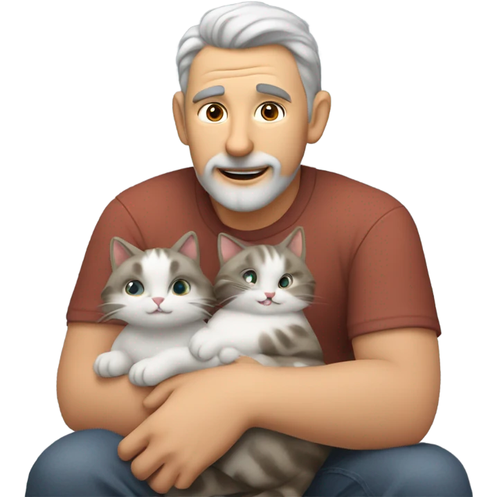 Cat dad emoji