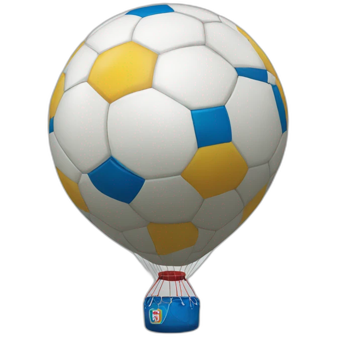 Ballon sur terrin de foot emoji