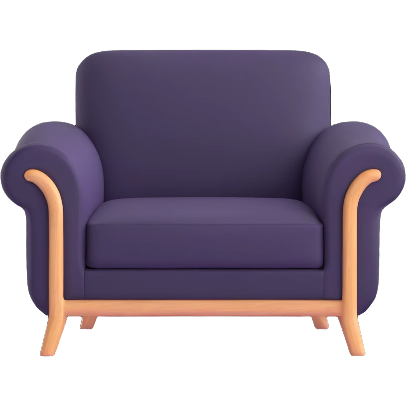 comfortable armchair emoji