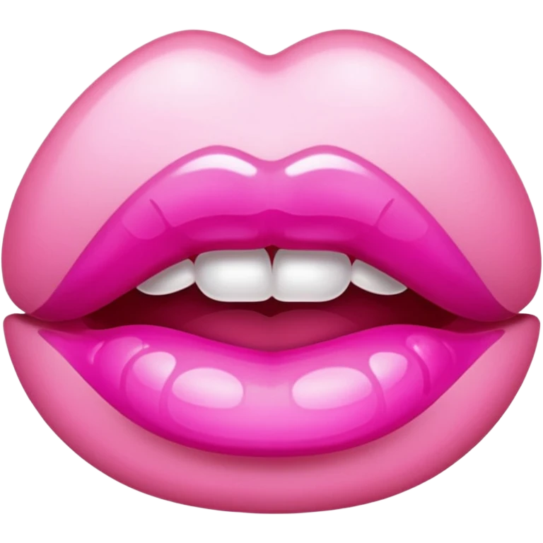Lip gloss emoji