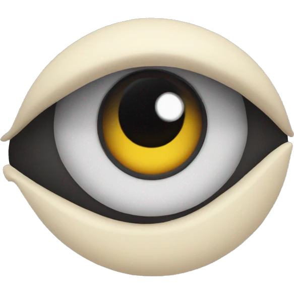 eye with a musical note emoji