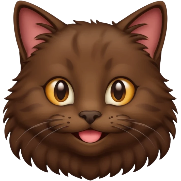 Emoji de gata morenita  emoji