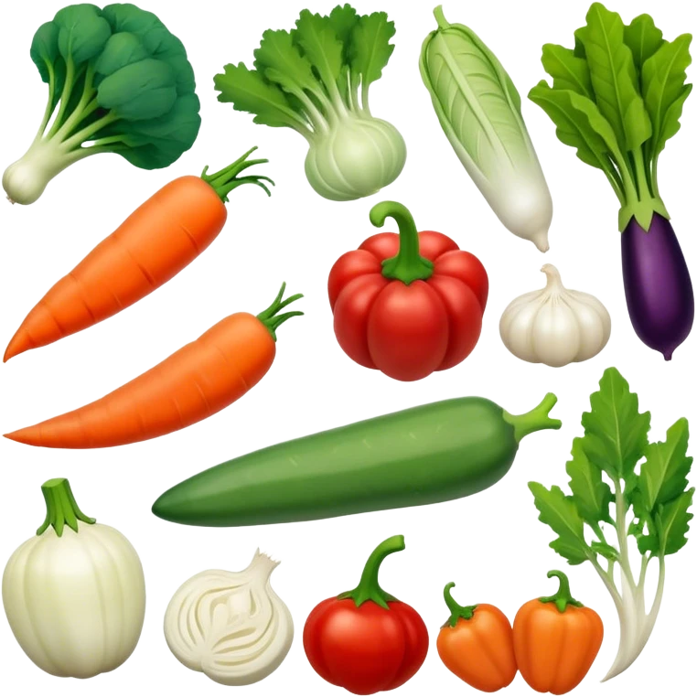 A bunch of vegetables  emoji