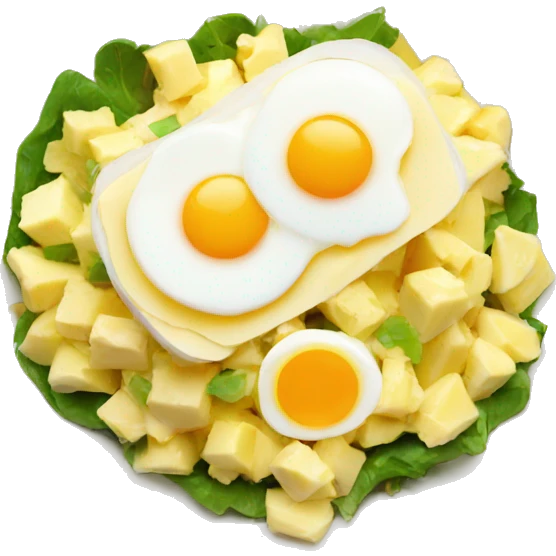 Egg salad emoji