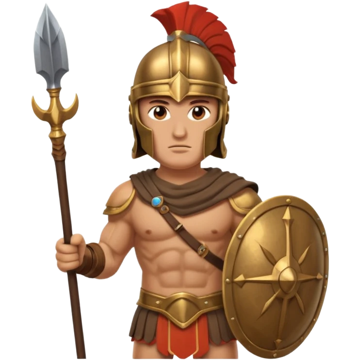 ancient Greek warrior emoji
