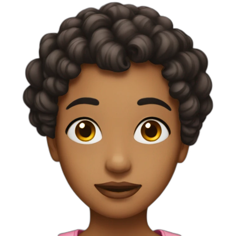Looking beautiful  emoji