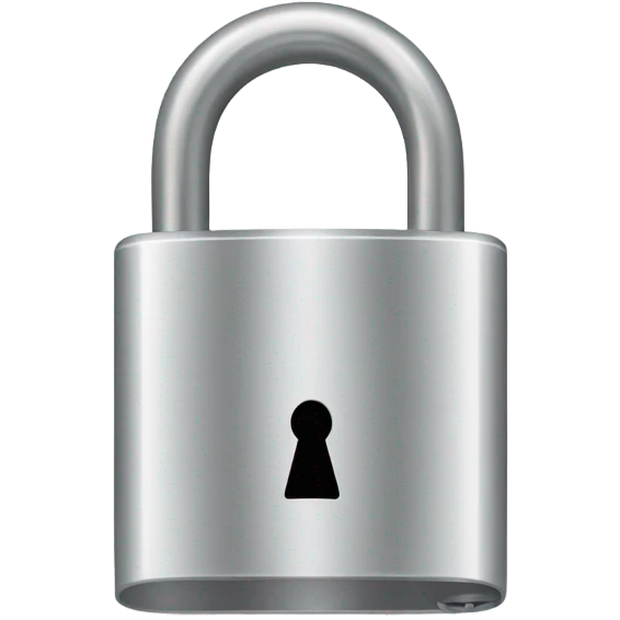 Padlock with handshake emoji