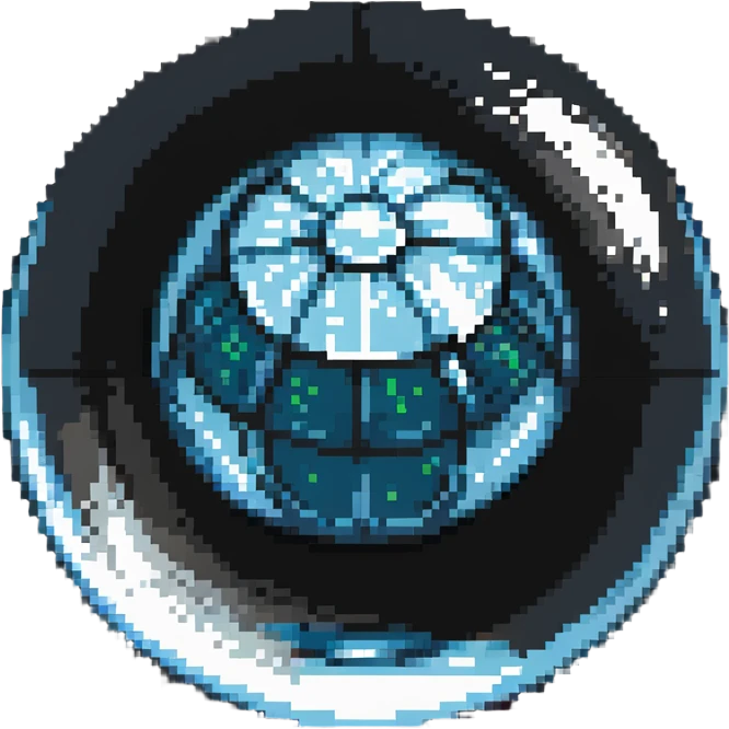 computer reading a crystal ball emoji
