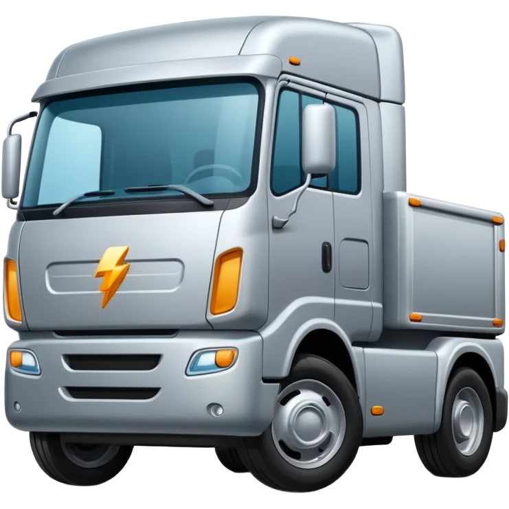 Caminhão elétrico emoji