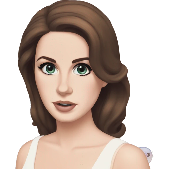 lana del rey aesthetic emoji