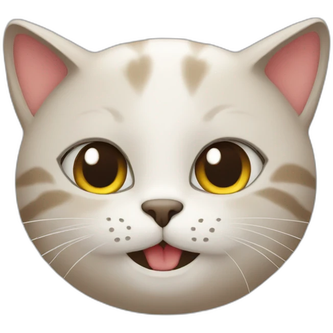 Cat in love emoji
