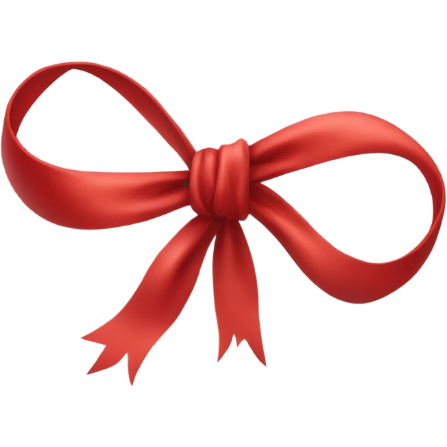 red bow emoji