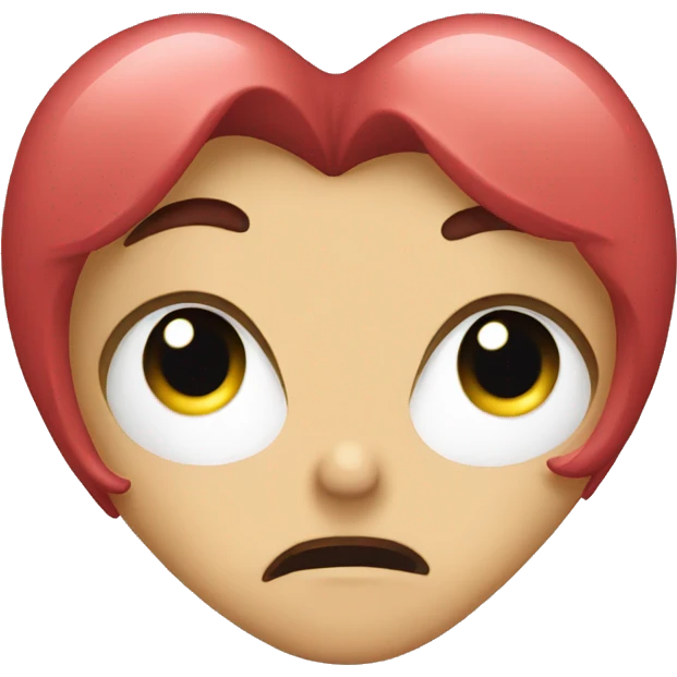 empty heart emoji