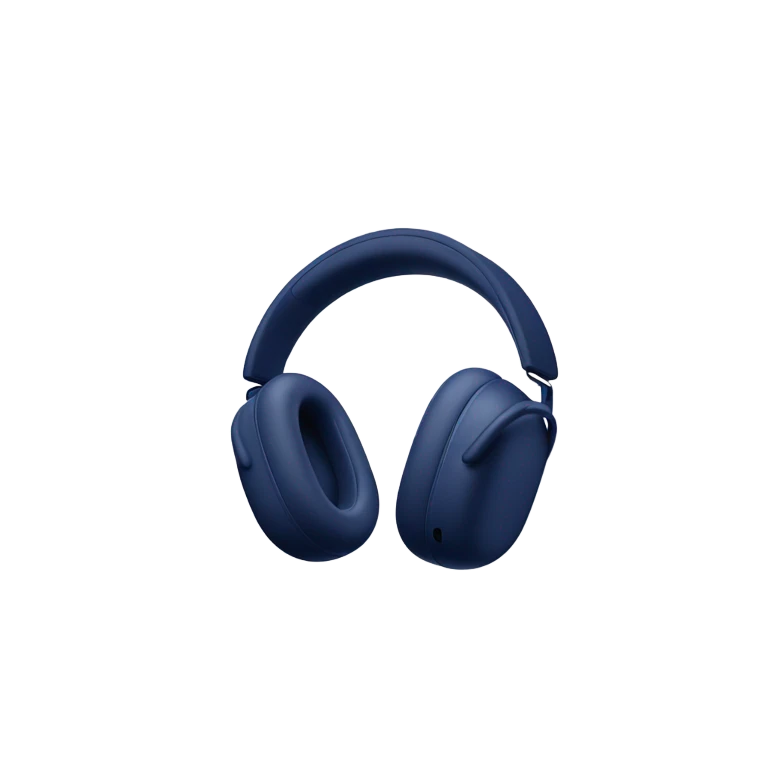 Midnight blue AirPods Max emoji