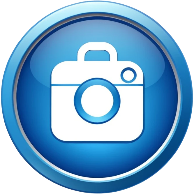 A high-resolution 2D icon of an Instagram-style verified badge.  emoji