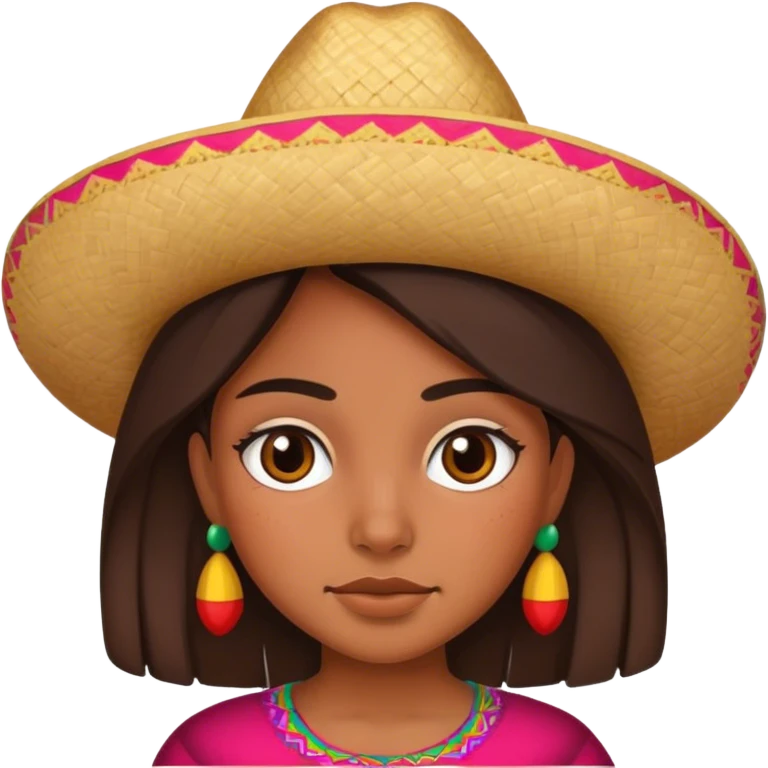 Mexican girl  emoji