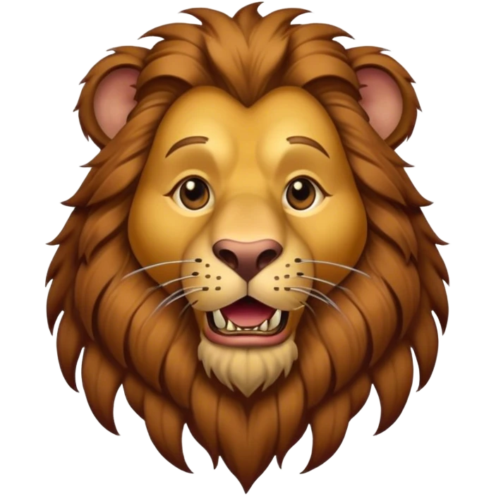 The lion from the Wizard of Oz emoji