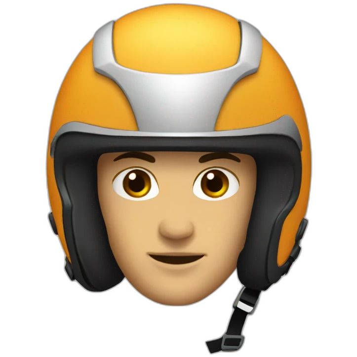 Motorcycle helmet emoji
