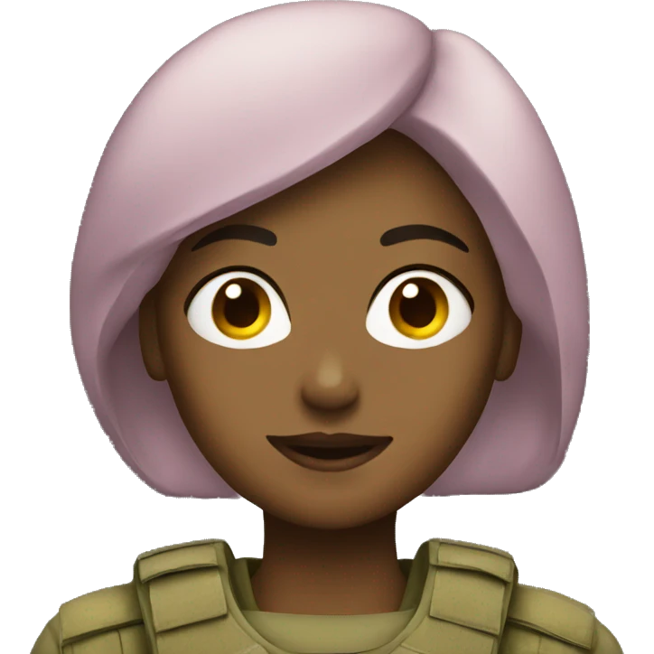 female army emoji