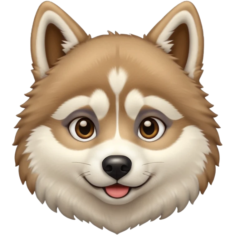 Create a husky emoji emoji