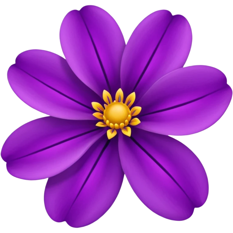 purple flower emoji