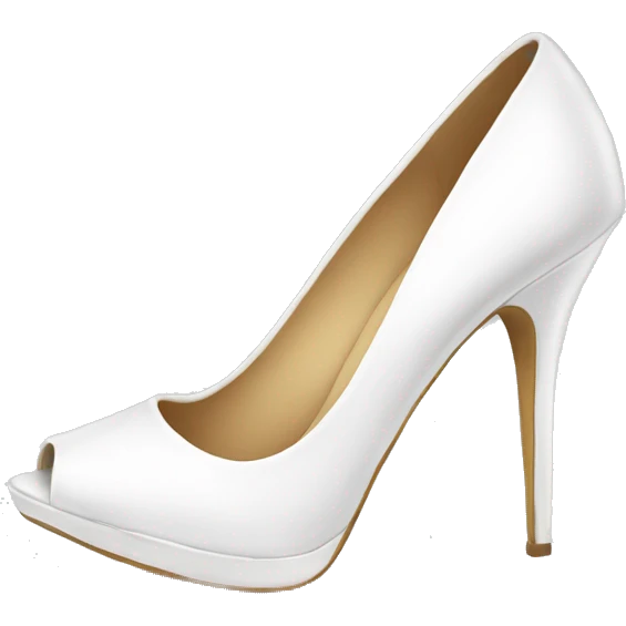 white-high-heels emoji