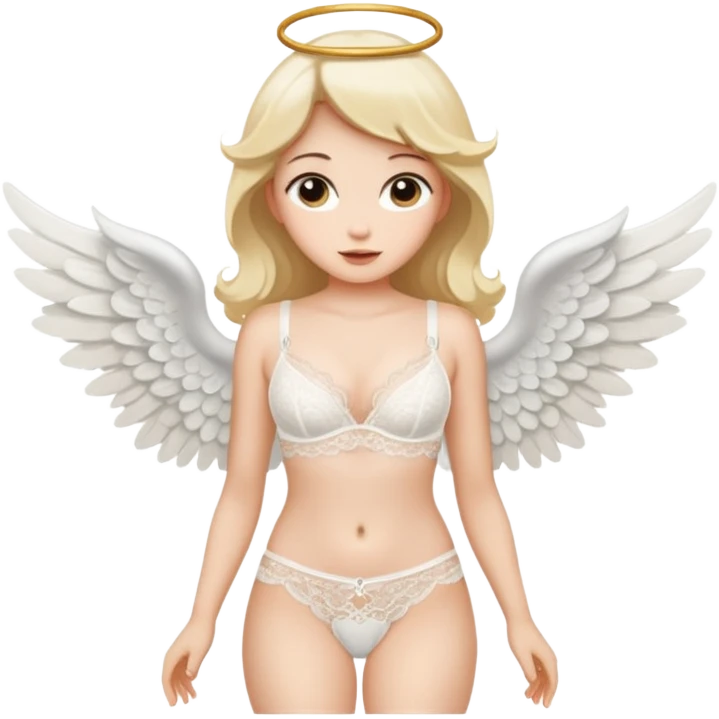Ангел в нижнем белье emoji