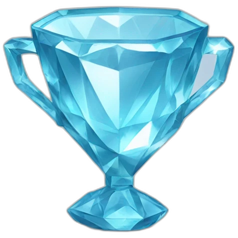 Diamond cup emoji