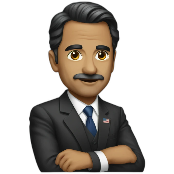 Pakistani president USA emoji