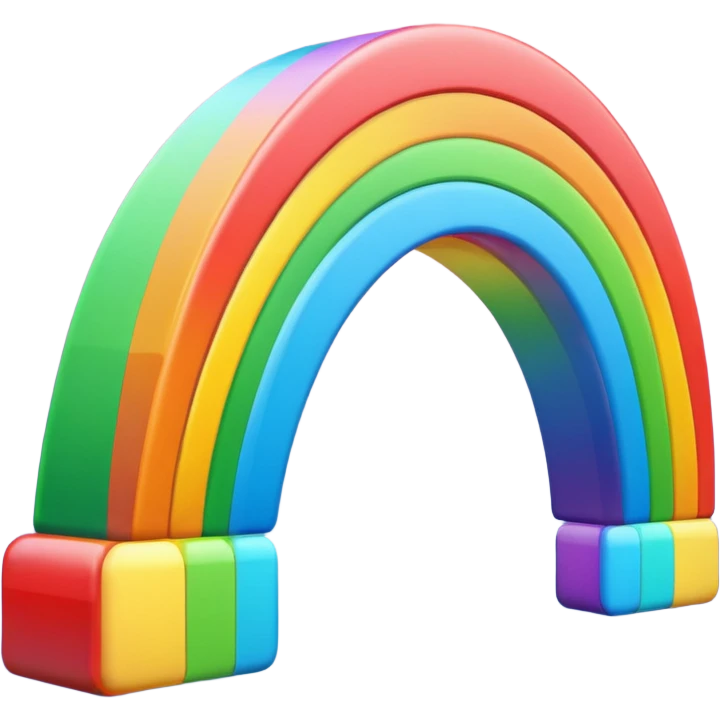 Bright Rainbow emoji